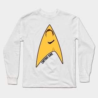 Captain Kirk Long Sleeve T-Shirt